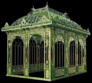 Wrought Iron Garden Pavilions